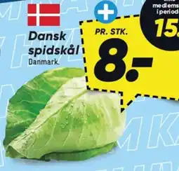 Bilka Dansk spidskål tilbud