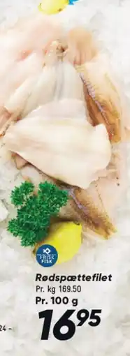 Rødspættefilet