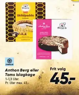 Anthon Berg eller Toms islagkage