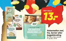 Bilka Valsemøllen mel, frø, kerner eller bageblanding tilbud