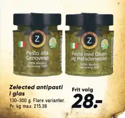 Zelected antipasti i glas