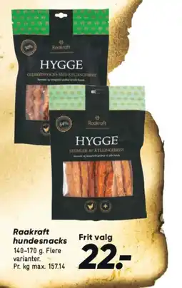 Bilka Rookraft hundesnacks tilbud