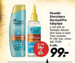 Bilka Head&- Shoulders DermaXPro hårpleje tilbud
