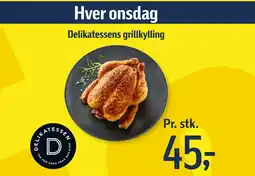 Føtex Delikatessens grillkylling tilbud
