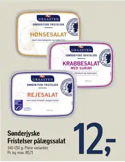 Føtex Sønderjyske Fristelser pålægssalat tilbud