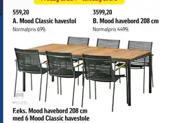 Føtex Mood Classic havestol tilbud