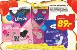 Bilka Libresse, Tena eller o.b. tilbud