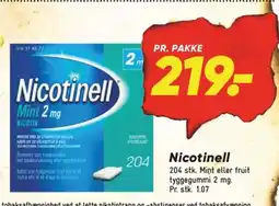 Bilka Nicotinell tilbud