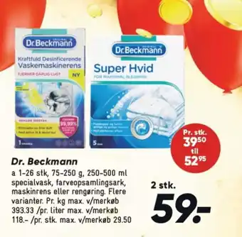 Bilka Dr.Beckmann tilbud