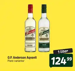 Fakta Tyskland O.P. Anderson Aqvavit tilbud
