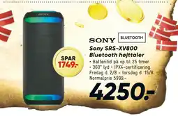 Bilka Sony SRS-XV800 Bluetooth højttaler tilbud