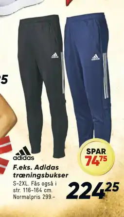 Bilka Adidas træningsbukser tilbud
