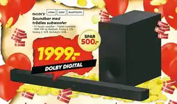Bilka Soundbar med trådløs subwoofer tilbud