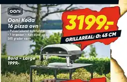 Bilka Ooni Koda 16 pizza ovn tilbud