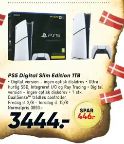 Bilka PS5 Digital Slim Edition 1TB tilbud