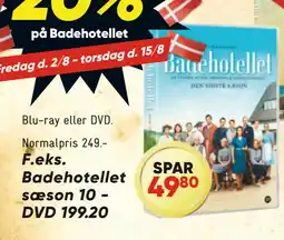 Bilka Badehotellet sæson 10 DVD tilbud