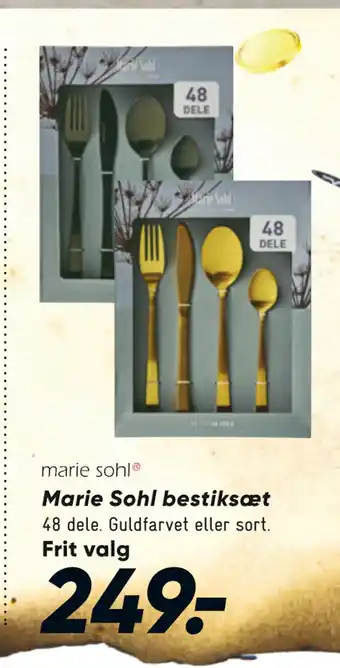 Bilka Marie Sohl bestiksæt tilbud