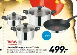 Bilka Jamie Oliver grydesæt 7 dele tilbud