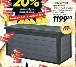 Bilka Cortina hyndeboks tilbud