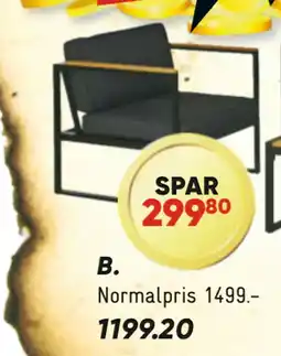 Bilka Ohio loungestol tilbud