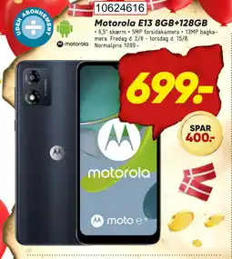 Bilka Motorola E13 8GB+128GB tilbud