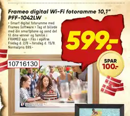 Bilka Frameo digital Wi-Fi fotoramme 10,1” PFF-1042LW tilbud