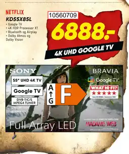Bilka Sony KD55X85L tilbud