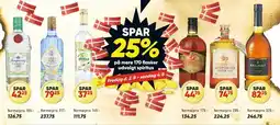 Bilka SPAR 25% på mere 170 flasker udvalgt spiritus tilbud