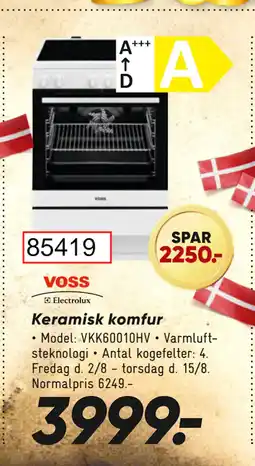 Bilka Keramisk komfur tilbud