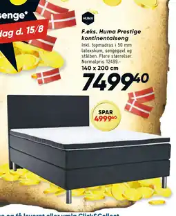 Bilka Huma Prestige kontinentalseng tilbud