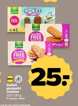 Netto Gullon glutenfri cookies tilbud