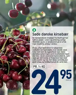 REMA 1000 Søde danske kirsebær tilbud