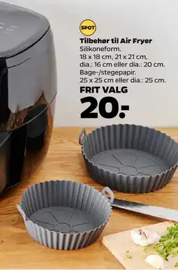 Netto Tilbehør til Air Fryer tilbud
