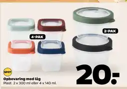 Netto Opbevaring med låg tilbud