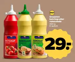 Netto Graasten ketchup eller remoulade tilbud