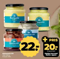 Netto Bådsmand sild tilbud
