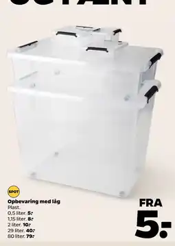 Netto Opbevaring med låg tilbud