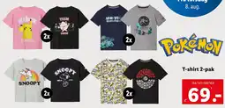 Lidl T-shirt 2-pak tilbud