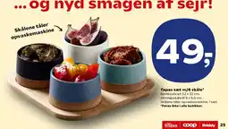 SuperBrugsen Tapas sæt m/4 skåle tilbud