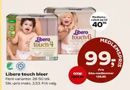 SuperBrugsen Libero touch bleer tilbud