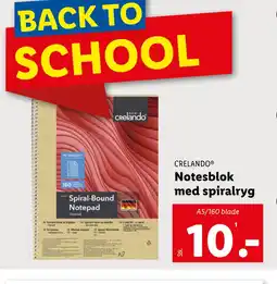 Notesblok med spiralryg