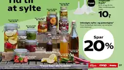 Udvalgte sylte- og patentglas