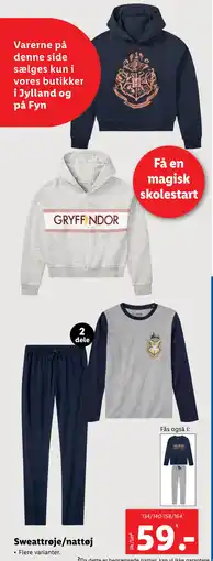 Lidl Sweattrøje/nattøj tilbud