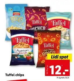Lidl Taffel chips tilbud
