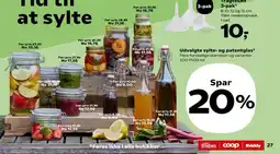 Udvalgte sylte- og patentglas