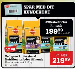 Poetzsch Padborg Pedigree Professional Nutrition tørfoder til hunde tilbud