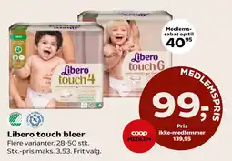 Kvickly Libero touch bleer tilbud