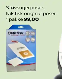 Kvickly Støvsugerposer tilbud