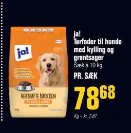 Poetzsch Padborg ja! Tørfoder til hunde med kylling og grøntsager tilbud