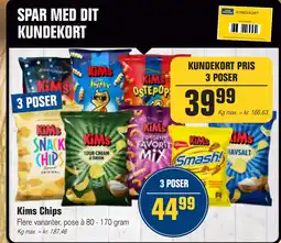 Otto Duborg Kims Chips tilbud